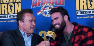 DAS denkt Arnold Schwarzenegger über seinen Doppelgänger Calum von Moger