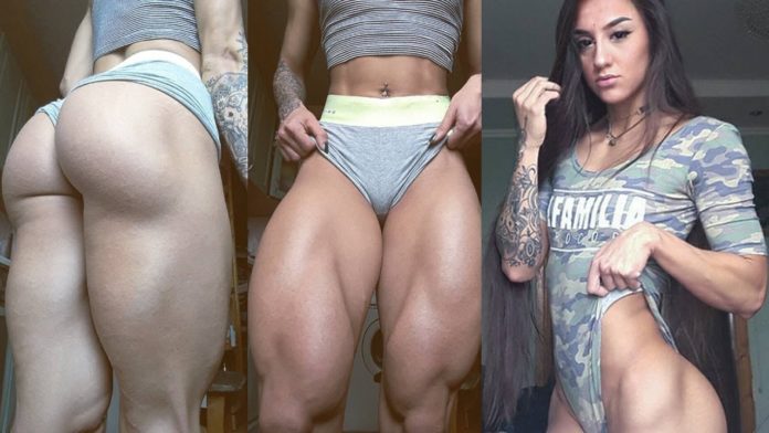 Die weibliche Version von Tom Platz: Bakhar Nabieva Die weibliche Version von Tom Platz: Bakhar Nabieva