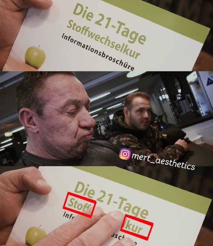 Markus Rühl gibt Einblicke in seine 21-Tage Stoff Kur Markus Rühl gibt Einblicke in seine 21-Tage Stoff Kur