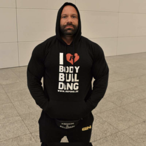 Rep One I love Bodybuilding Hoodie