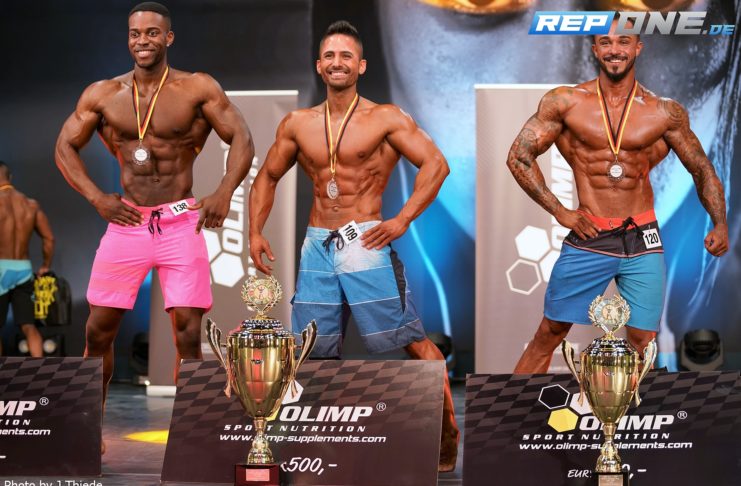 Bilder und Ergebnisse der Men's Physique Klasse beim DBFV FIBO Cup 2018