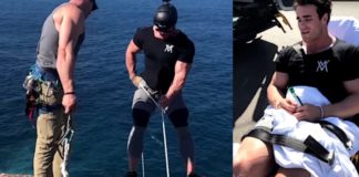 Vom Verletzungspech verfolgt: Calum Von Moger stürzt von Klippe Vom Verletzungspech verfolgt: Calum Von Moger stürzt von Klippe