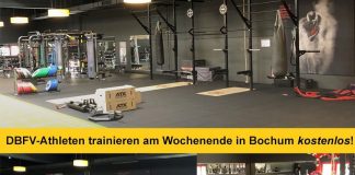 Athleten trainieren am Wochenende kostenlos
