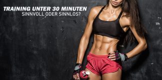 Länger ist nicht immer besser. Reichen 30 Minuten?