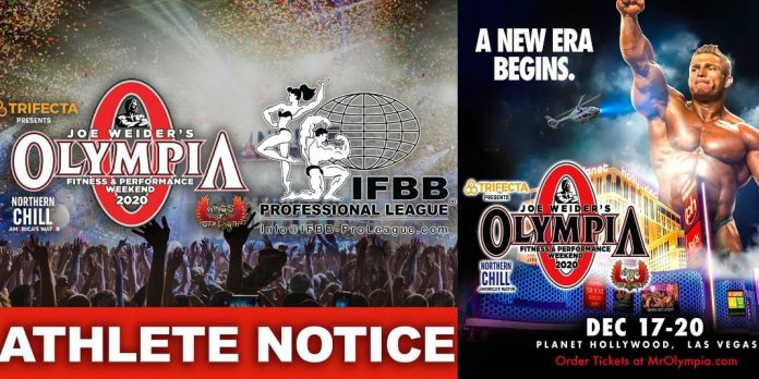 Las Vegas Mr Olympia Corona Update