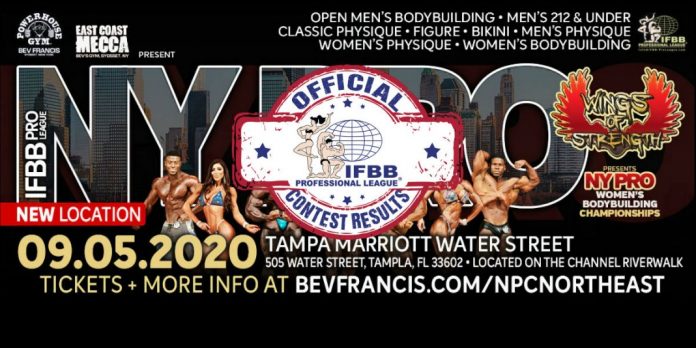 New York Pro Show 2020 Ergebnisse