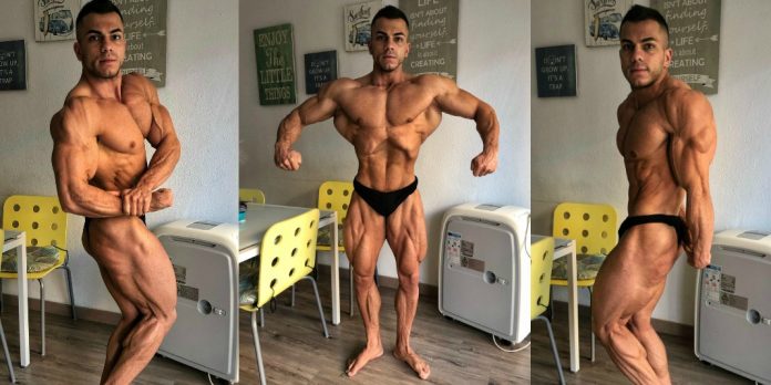 So sieht Ayham vor dem Wettkampf aus