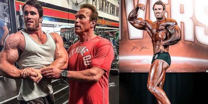 Calum-von-Moger-holt-Pro-Card