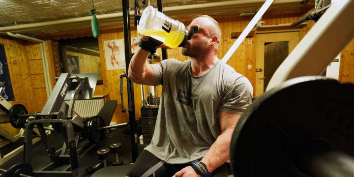 Trinken-beim-Training