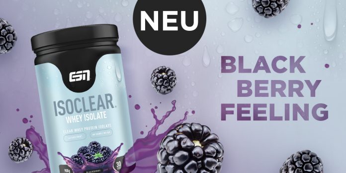Das neue ESN ISO CLEAR im Geschmack BLACKBERRY