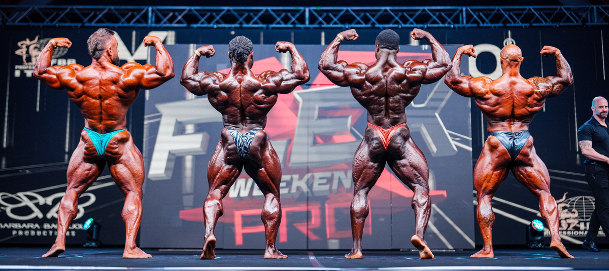 Open Bodybuilding Flex Pro Italien 2026 Rückenansicht