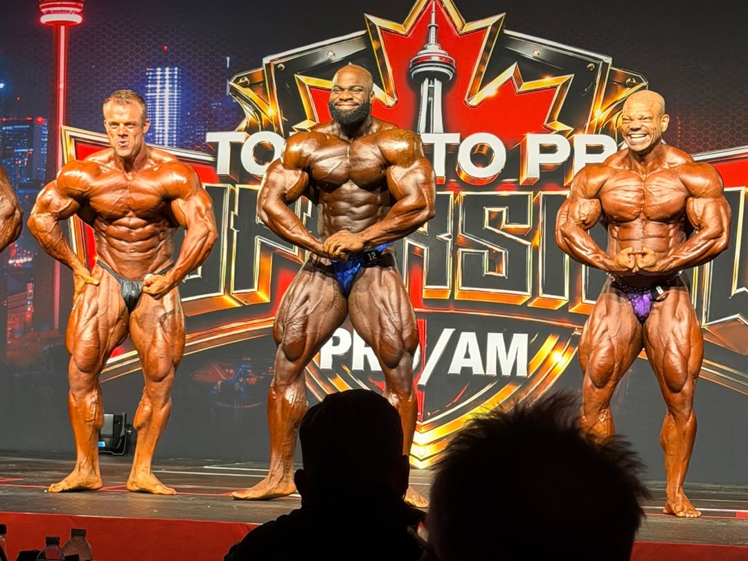 Toronto Pro 2026 mit Quinton Eriya in der Mitte