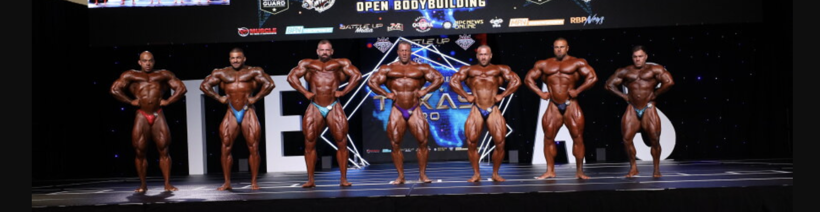 Tim Budesheim (Dritter von Rechts) auf der Texas Pro 2026