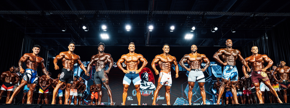 Mr. Olympia 2026 Men's Physique First Callout
